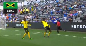 Reggae Boyz Lead Curaçao 1-0 at Half Time in Gold Cup
