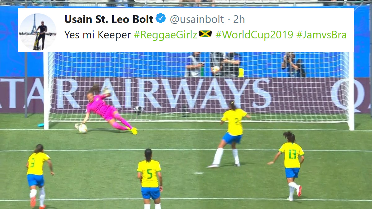 Despite the outcome, what an outstanding performance by Reggae Girl Sydney Schneider Despite the outcome, what an outstanding performance by Reggae Girl Sydney Schneider