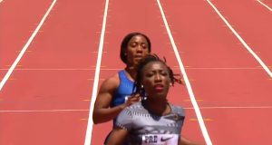 Shelly-Ann Fraser-Pryce shocks fans, commentators during Eugene Diamond League