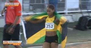 Briana Williams becomes 100m NACAC Champion (U-18 Girls)