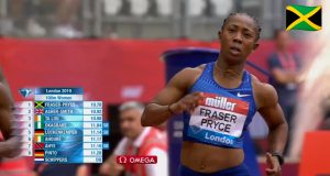 Shelly-Ann Fraser-Pryce runs 10.78, wins London Diamond League 100m
