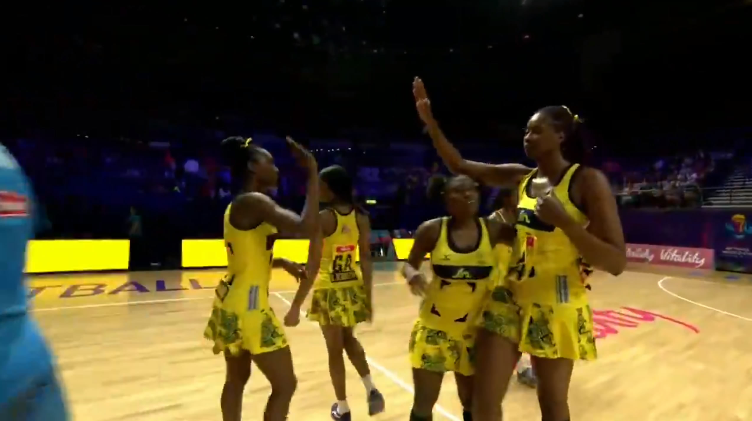 Jamaica defeats Fiji 85-29 in their first Netball World Cup match Jamaica defeats Fiji 85-29 in their first Netball World Cup match