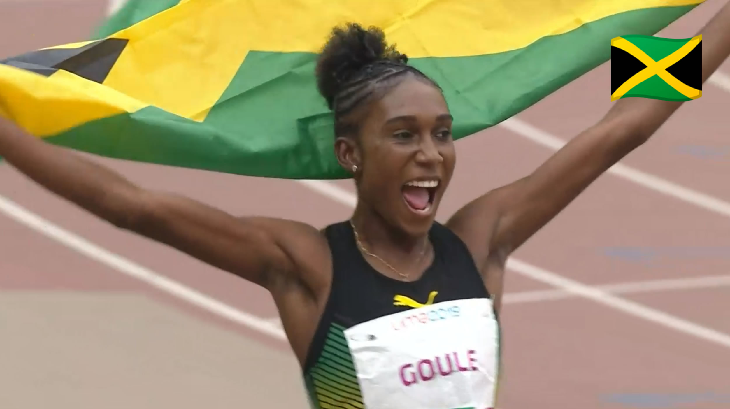 Latoya Goule becomes 1st Jamaican to win PanAm Games 800m Gold Latoya Goule becomes 1st Jamaican to win PanAm Games 800m Gold