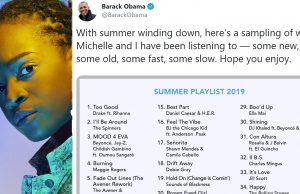 Koffee's 'Toast' made Obama's Summer 2019 Playlist