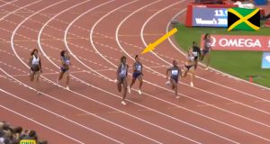 Elaine Thompson finishes 3nd in Zurich Diamond League 200m