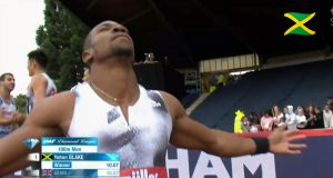 Yohan Blake wins 100m at Birmingham Diamond League