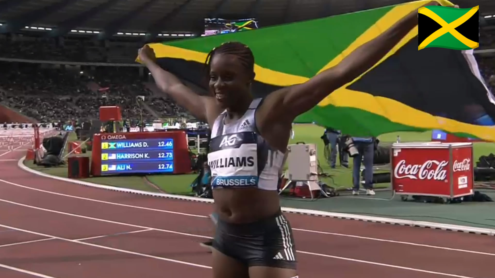 Danielle Williams Wins 100m Hurdles at Brussels Diamond League Danielle Williams Wins 100m Hurdles at Brussels Diamond League