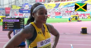 Watch: Elaine Thompson Wins 100m Heat, Advances To World Champs Semifinal