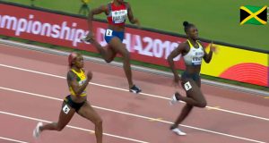 Watch: Elaine Thompson qualifies for 200m semi-final at World Champs