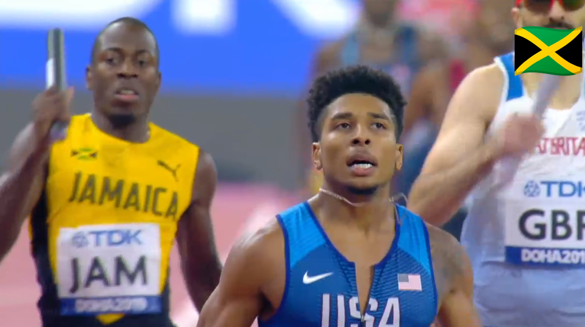 Team Jamaica finishes 2nd in mixed 4x400m relay heat at World Championships Team Jamaica finishes 2nd in mixed 4x400m relay heat at World Championships