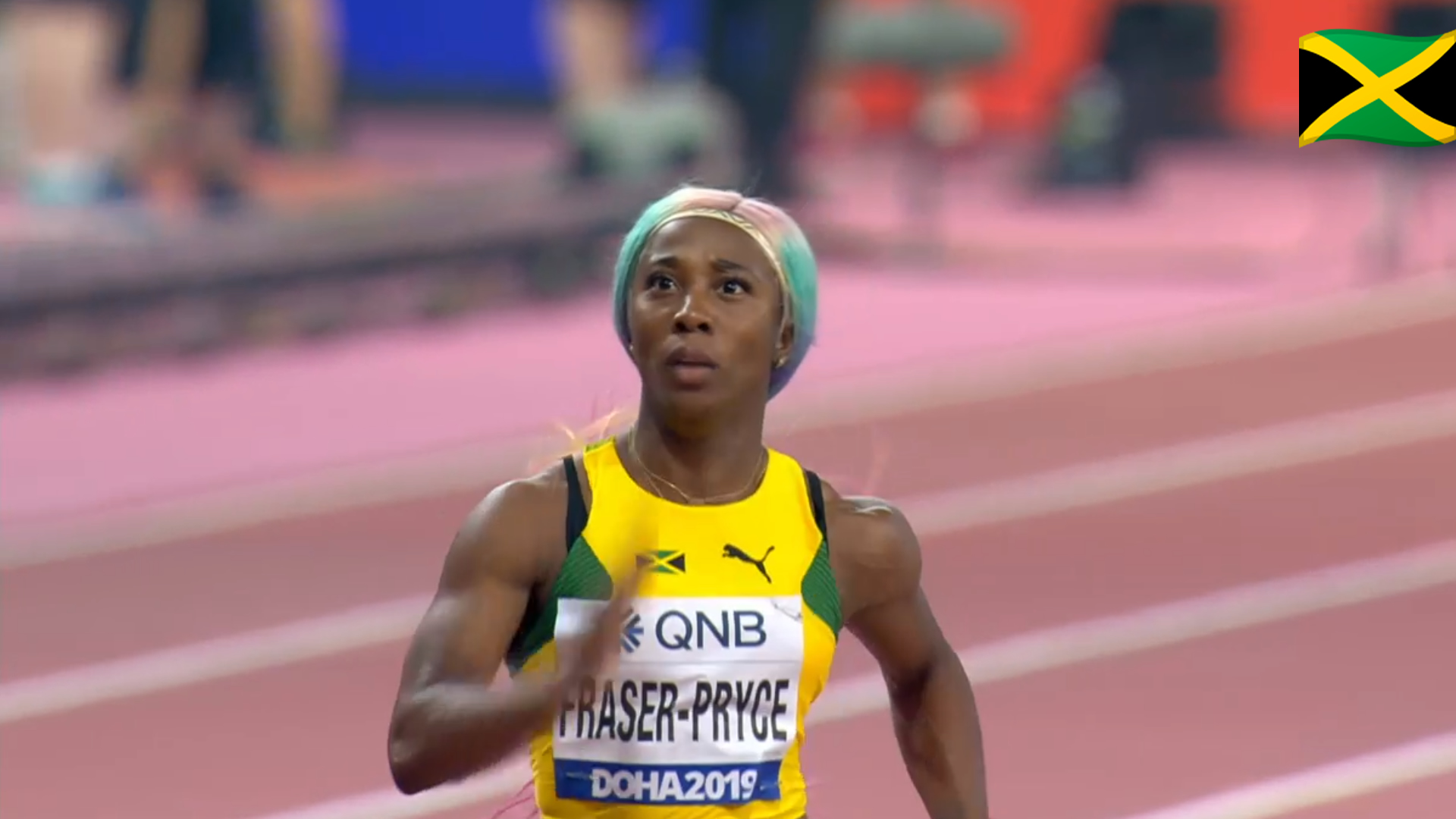 Watch: Shelly-Ann Fraser-Pryce wins 100m semi, qualifies for Final At World Champs Watch: Shelly-Ann Fraser-Pryce wins 100m semi, qualifies for Final At World Champs