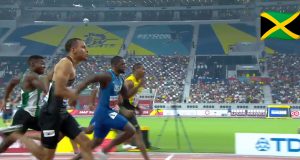 Watch: Yohan Blake beats Justin Gatlin to qualify for 100m Final