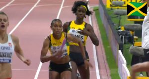 Watch: Team Jamaica Wins Women’s 4x400m Relay Bronze At World Champs