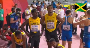 Watch: Team Jamaica Wins Silver in Men's 4x400m Relay At World Champs