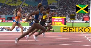 Watch: Danielle Williams wins 100m Hurdles semi, advances to World Champs Final