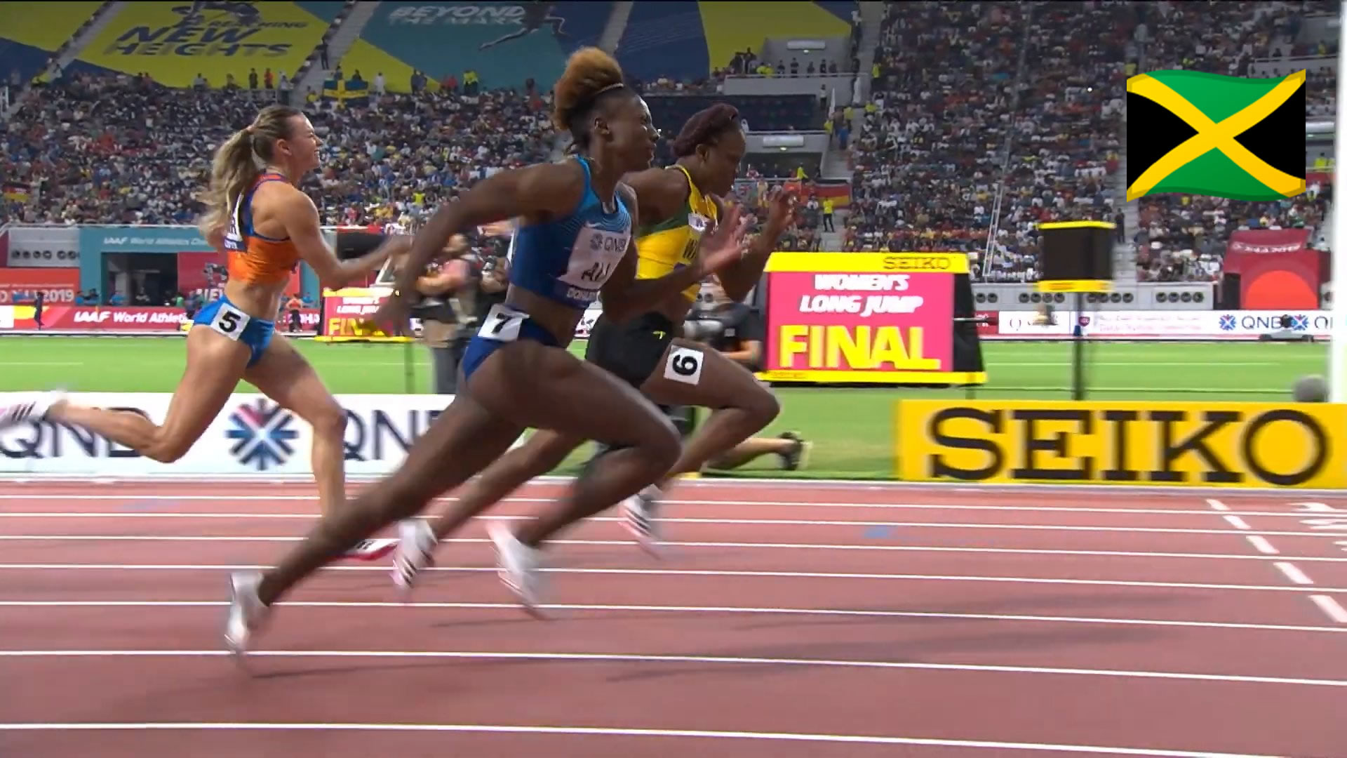 Watch: Danielle Williams wins 100m Hurdles semi, advances to World Champs Final Watch: Danielle Williams wins 100m Hurdles semi, advances to World Champs Final