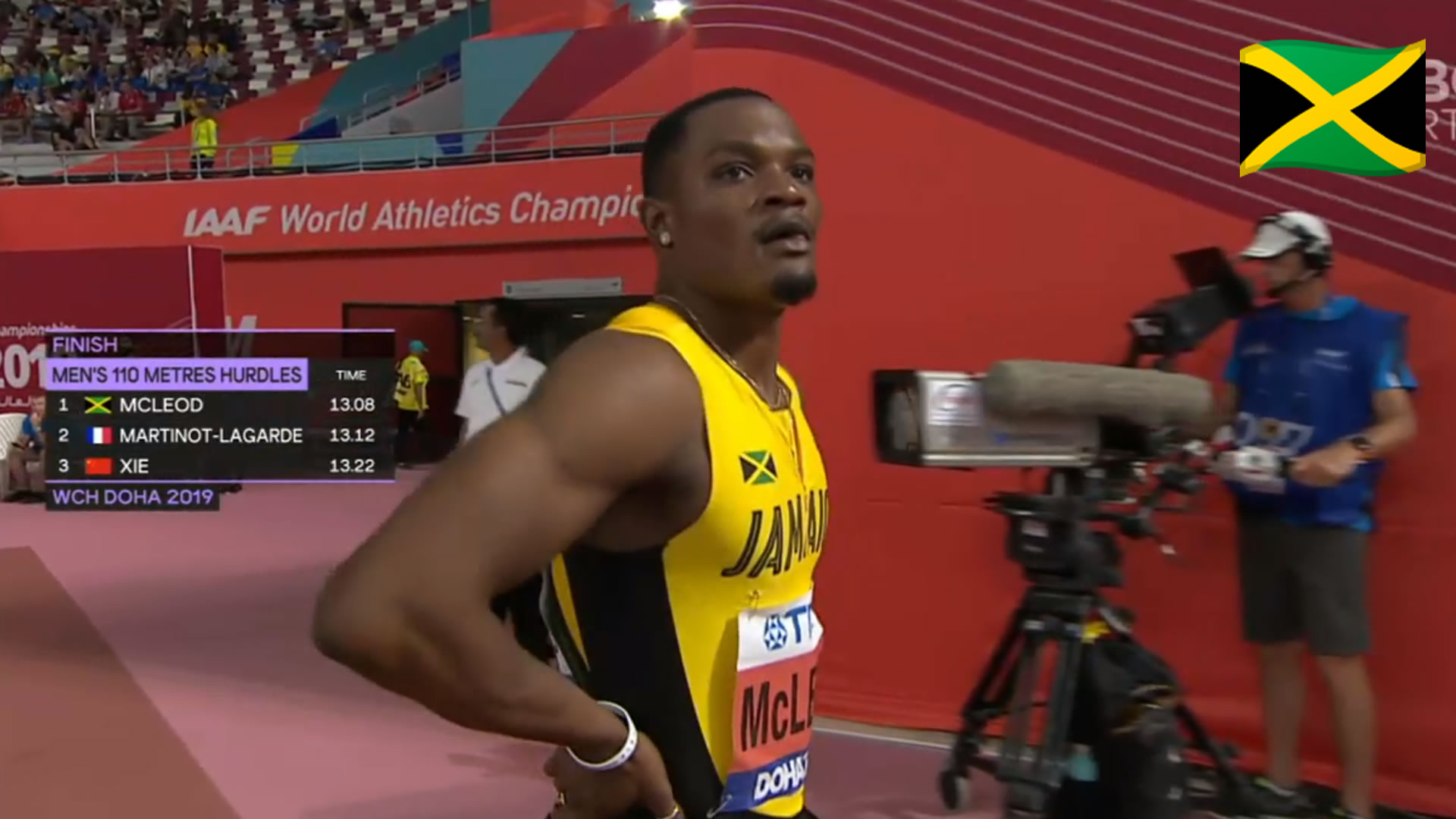 Watch: Omar McLeod Wins 110m Hurdles Semifinal at World Champs Watch: Omar McLeod Wins 110m Hurdles Semifinal at World Champs