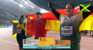 Daniell Thomas-Dodd wins Shot Put silver medal at the 2019 World Championships