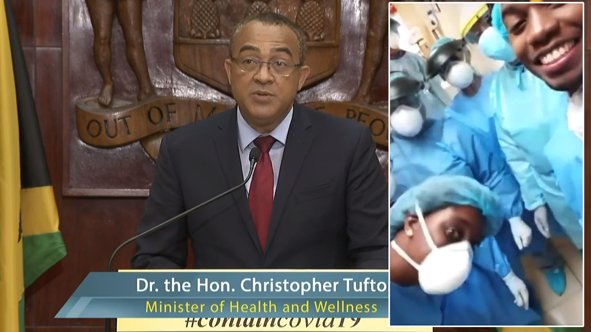 Watch: Jamaica celebrates first COVID-19 patient recovery Watch: Jamaica celebrates first COVID-19 patient recovery