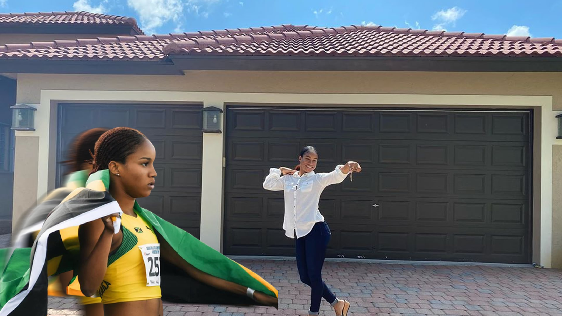 18-year-old Jamaican Sprinter Briana Williams buys her first house in Florida