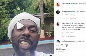 Buju Banton calls for an end to mask-wearing in Jamaica, 'Who Fi Dead Ago Dead'