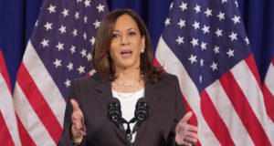 Kamala Harris, daughter of a Jamaican, becomes the USA first black, woman vice president.