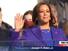 Kamala Harris sworn in as vice president