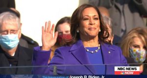 Kamala Harris sworn in as vice president