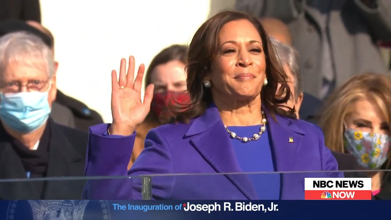 Kamala Harris sworn in as vice president