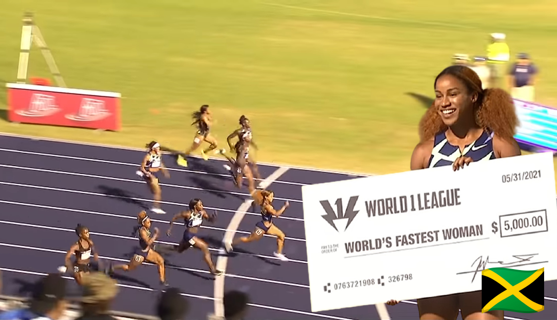 Briana Williams breaks National Junior 100m Record with 10.98s in Florida Briana Williams breaks National Junior 100m Record with 10.98s in Florida