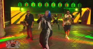 Watch Spice, Sean Paul and Shaggy peform ‘Go Down Deh’ on Jimmy Kimmel Live