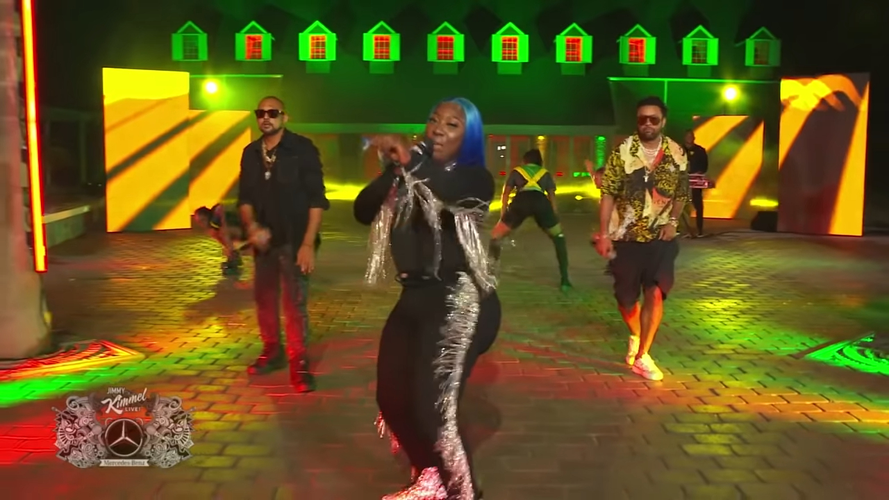 Watch Spice, Sean Paul and Shaggy peform ‘Go Down Deh’ on Jimmy Kimmel Live Watch Spice, Sean Paul and Shaggy peform ‘Go Down Deh’ on Jimmy Kimmel Live