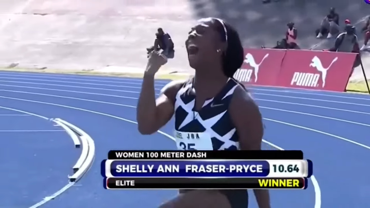 Shelly-Ann Fraser-Pryce smashes national record, Becomes 2nd fastest woman in history Shelly-Ann Fraser-Pryce smashes national record, Becomes 2nd fastest woman in history