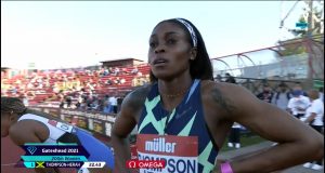 Elaine Thompson-Herah wins 200m at Müller British Grand Prix