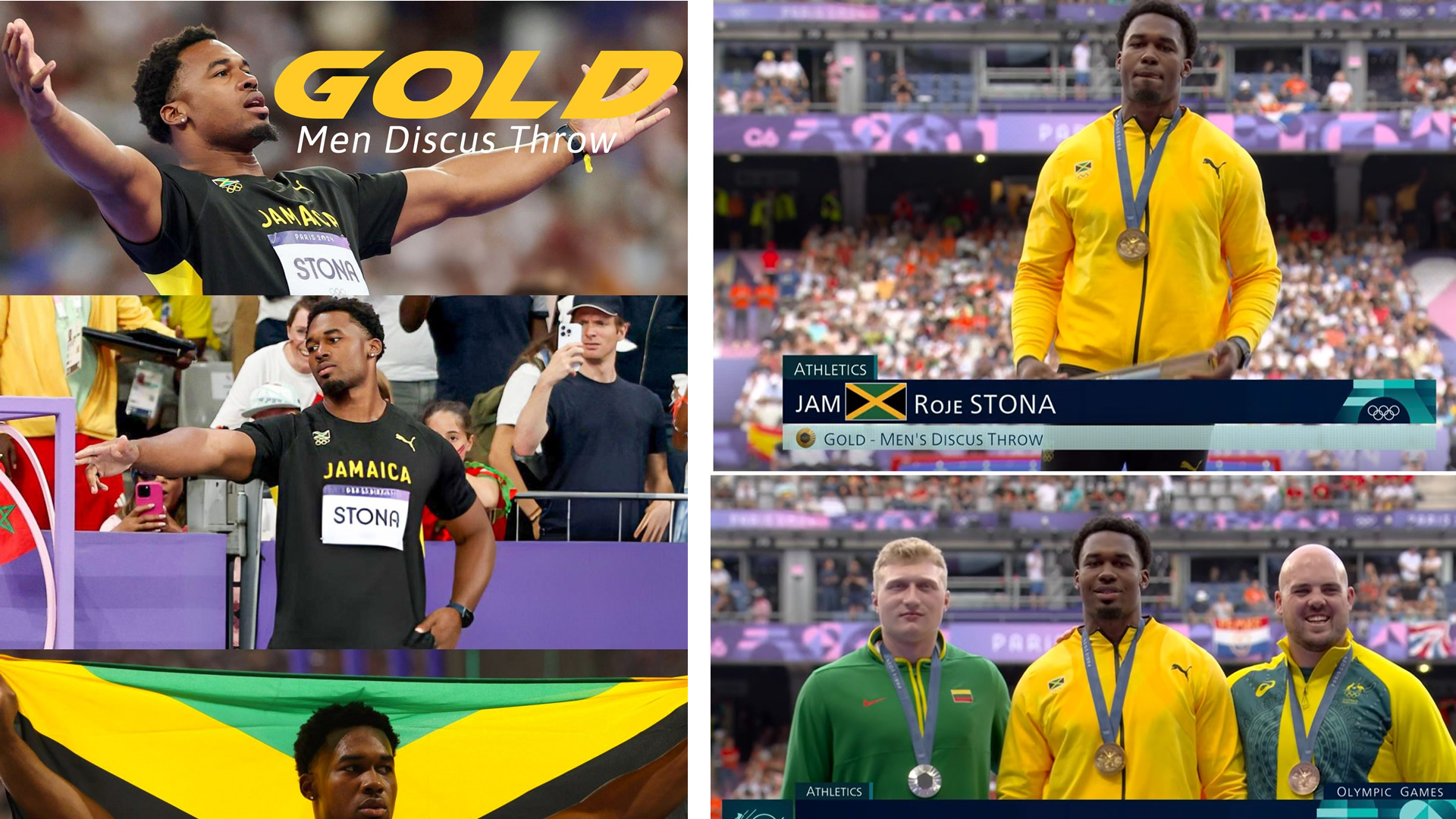 Roje STONA , OLYMPIC Discus Throw GOLD medalist Roje STONA , OLYMPIC Discus Throw GOLD medalist