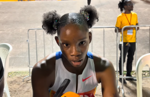 Tina Clayton Reacts to 10.81 to Win 100m at Jamaican Trials Ahead of Shericka and Shelly-Ann